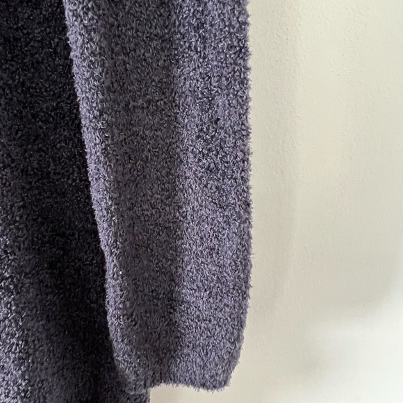 Barefoot Dreams Cozy Chic Lite Slate Blue Open Front Cardigan Size S/M - Picture 8 of 11